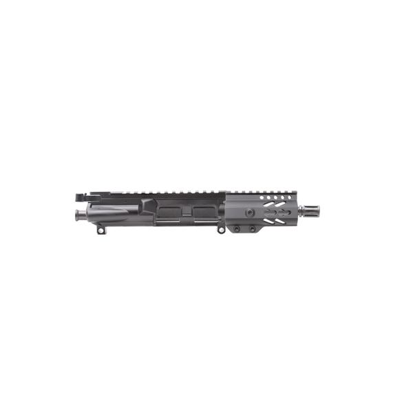 AR-9mm 4.5" Pistol Barrel with 4" Super Slim Keymod Handguard  Upper Build